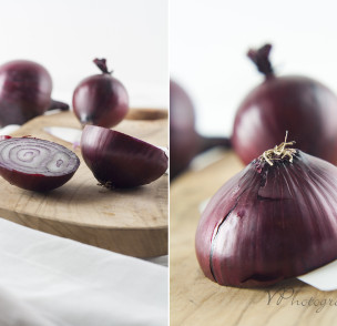 червен лук/ red onion